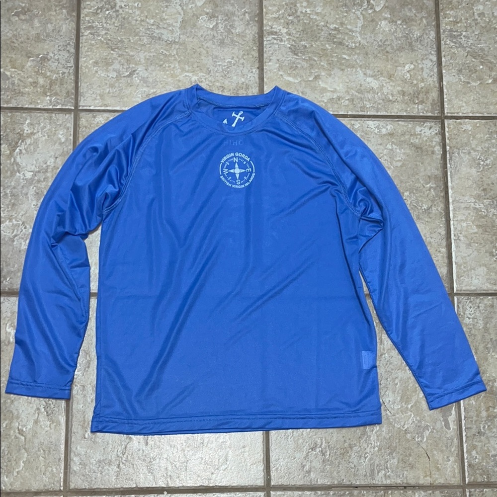 Hiho blue long sleeve top